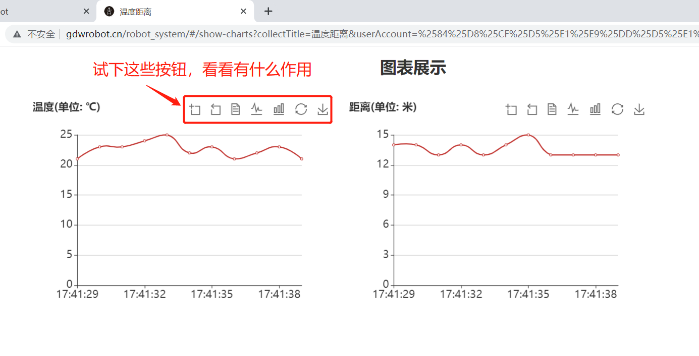 分开展示的采集页面